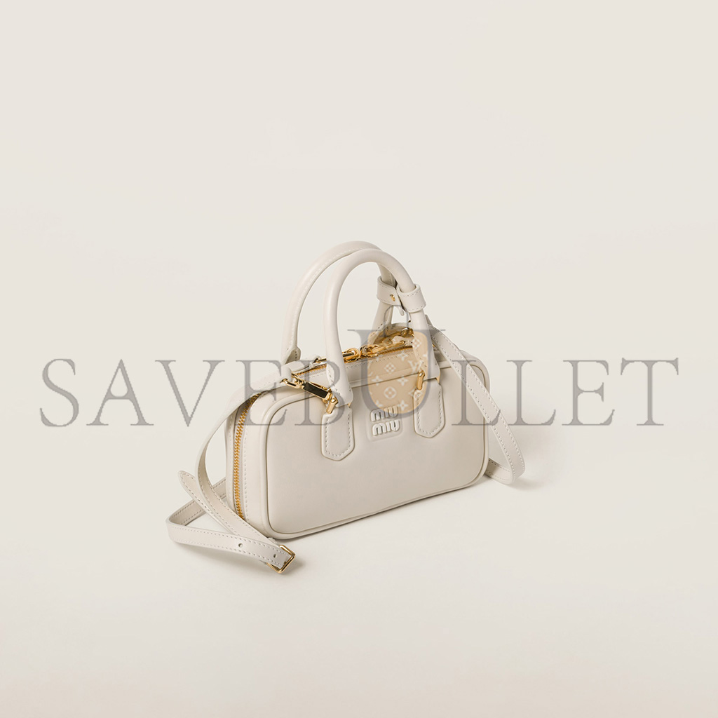 M1v M1v arcadie leather mini-bag 5bp088 (19*10*5cm)